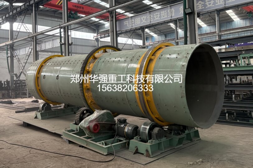 转鼓造粒机工作原理，湿法肥料造粒工艺解析