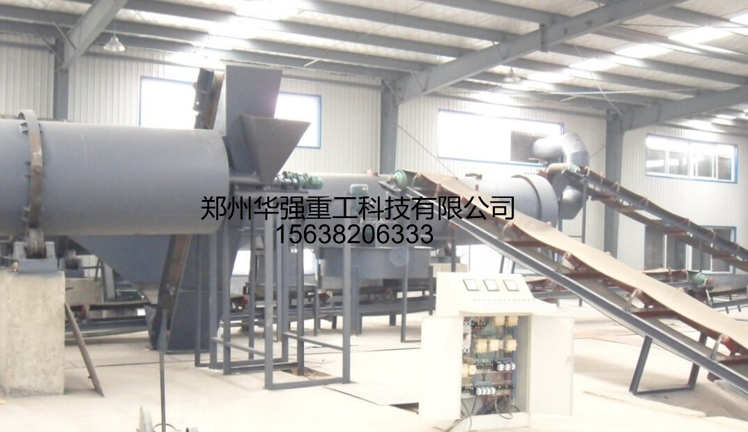 华强重工颗粒有机肥生产线的生产工艺